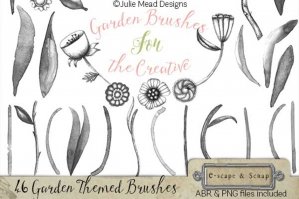 Garden Brushes For The Creative