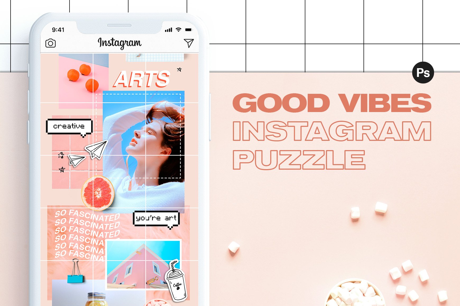 Instagram Puzzle - Good Vibes