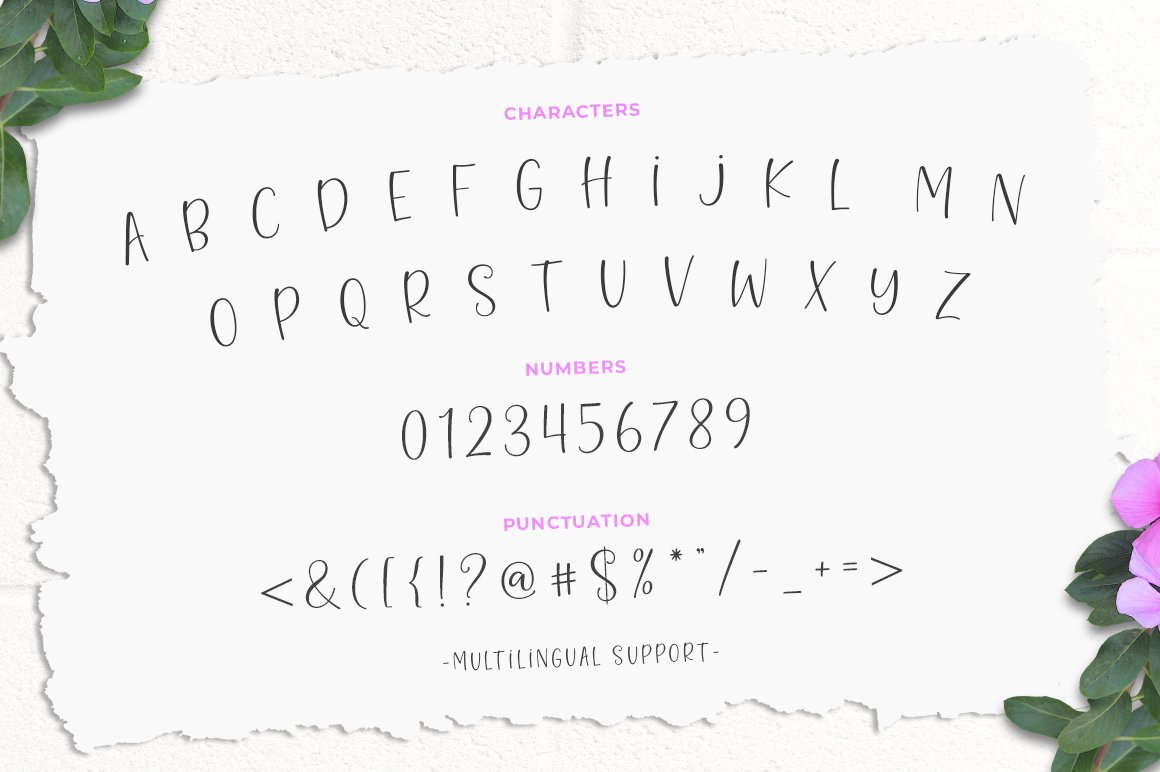 Hello Blushberry - Font Duo