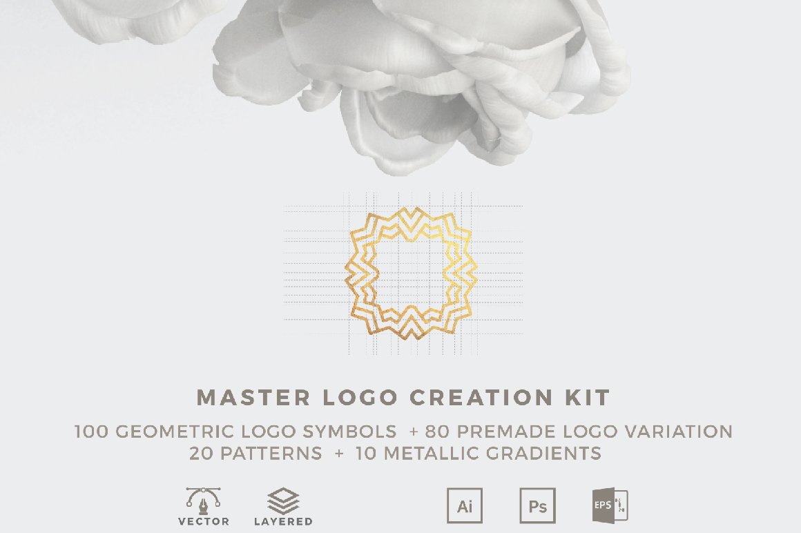 Logo Creator - Geometric Minimal Kit