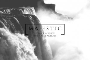 Majestic - Black & White PS Actions