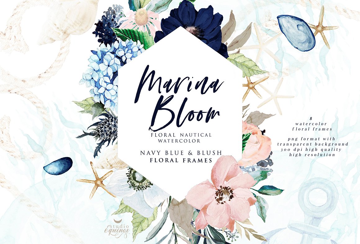 Marina Bloom - Nautical Graphic Set