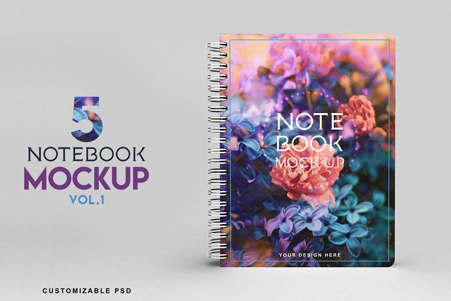 Notebook Mockup Vol 1