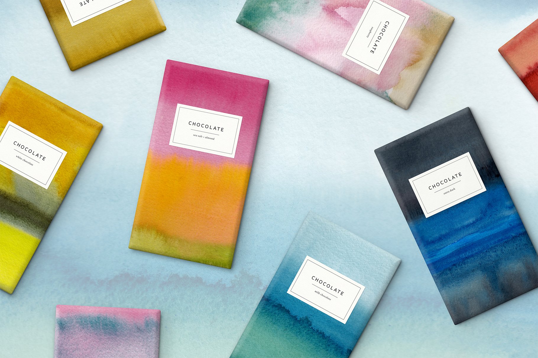 Ombre Watercolor Papers