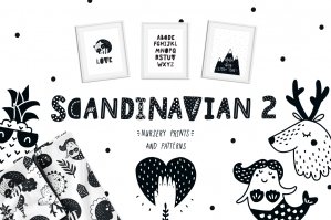 Scandinavian 2 - Nursery Prints