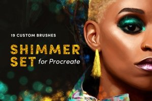 Shimmer Set - Procreate Brushes