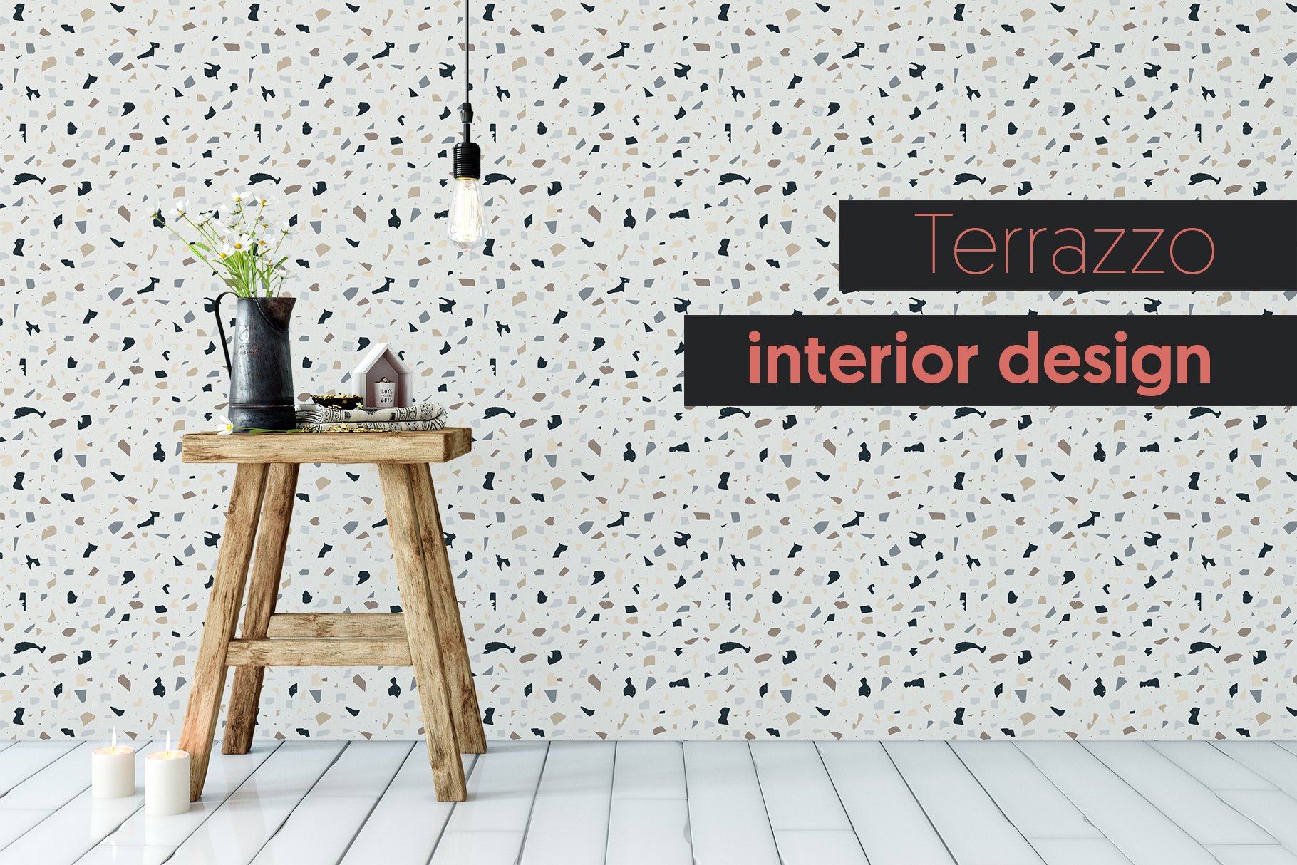 Terrazzo Seamless Patterns Collection