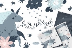 Unicorns Illustrations & Patterns