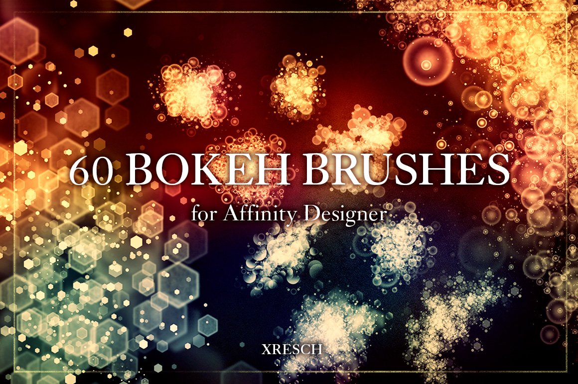 60 Bokeh Effect Brushes for Affinity