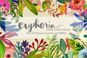 Euphoria Watercolor DIY Collection