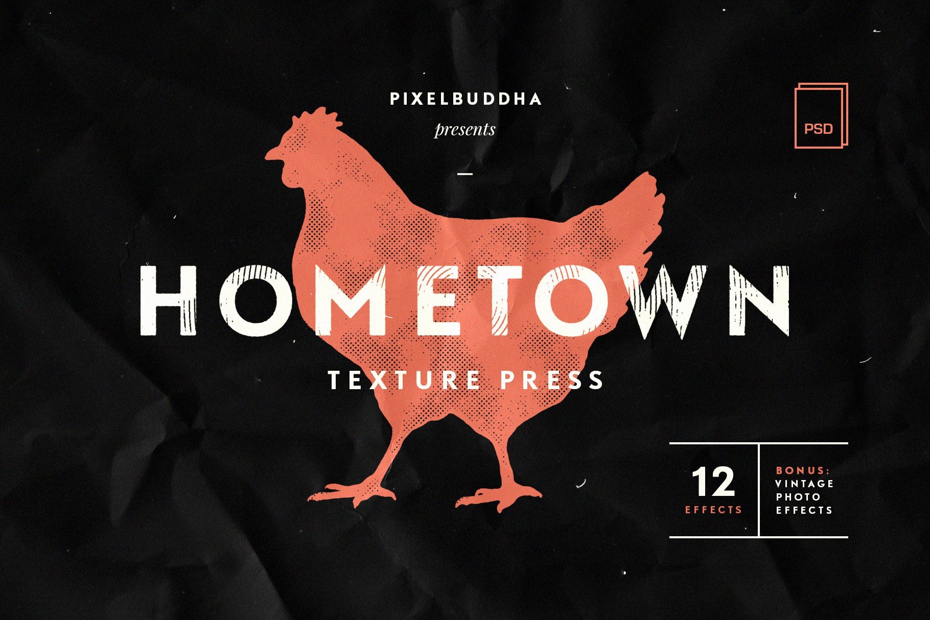 Hometown Texture Press Effects