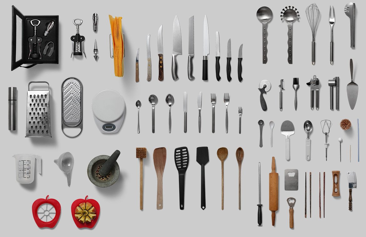 Kitchenware - Isolated Food Items