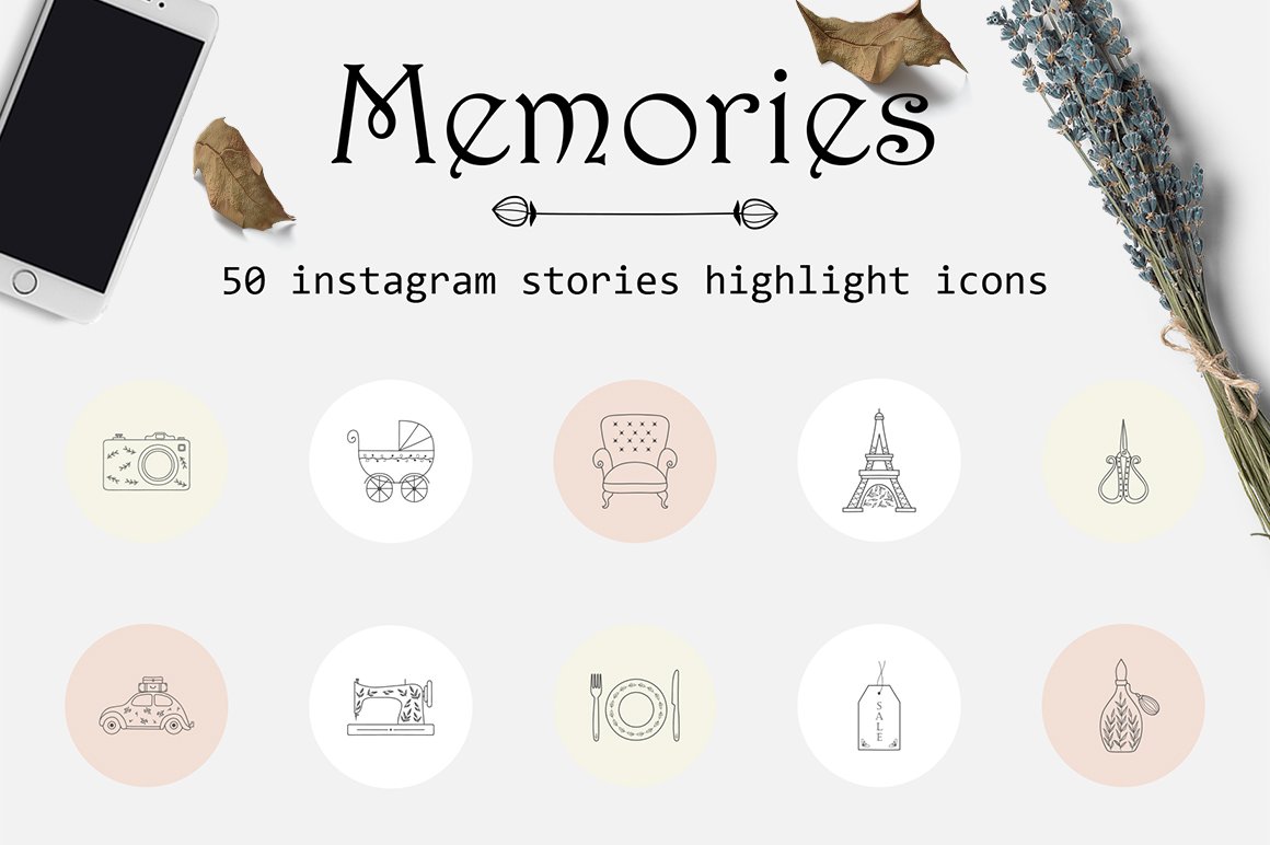 Memories - Instagram Highlights Icons