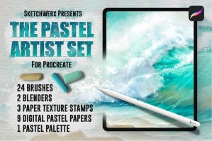 The Pastel Artist Set For Procreate