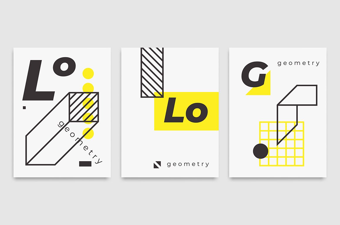 78 Geometric Shapes & 22 Posters