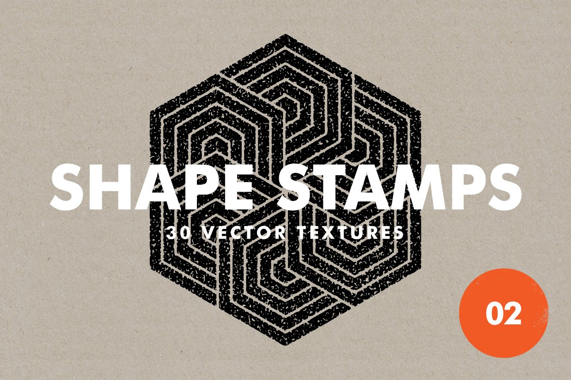 Vector Shape Stamps 02