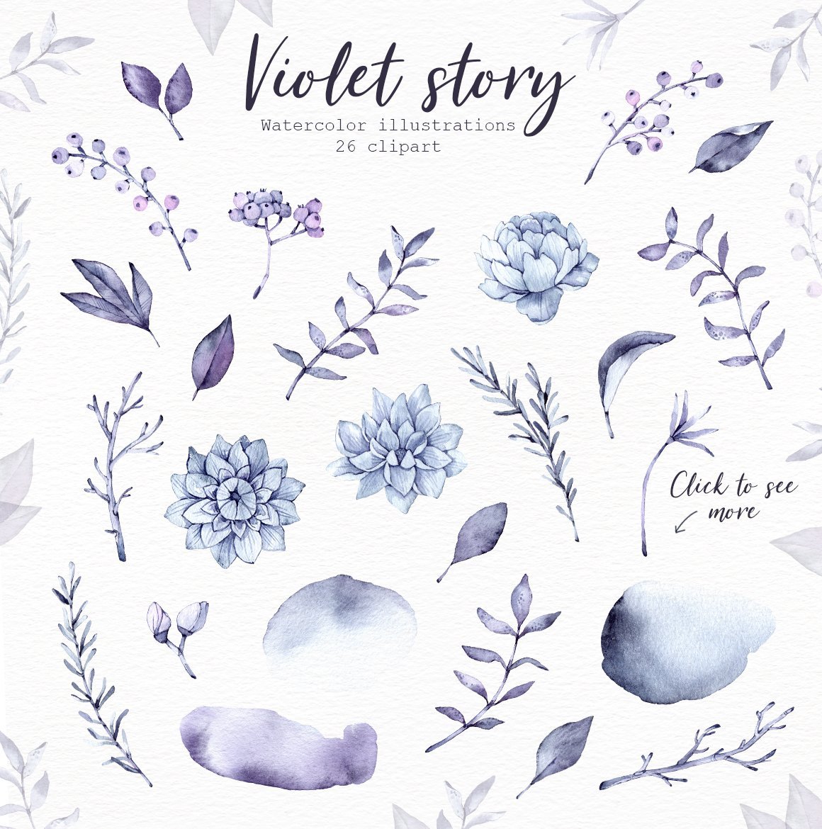 Violet Floral Collection
