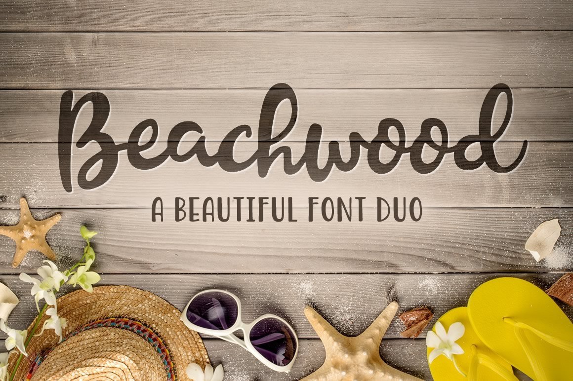 Beachwood Font Duo