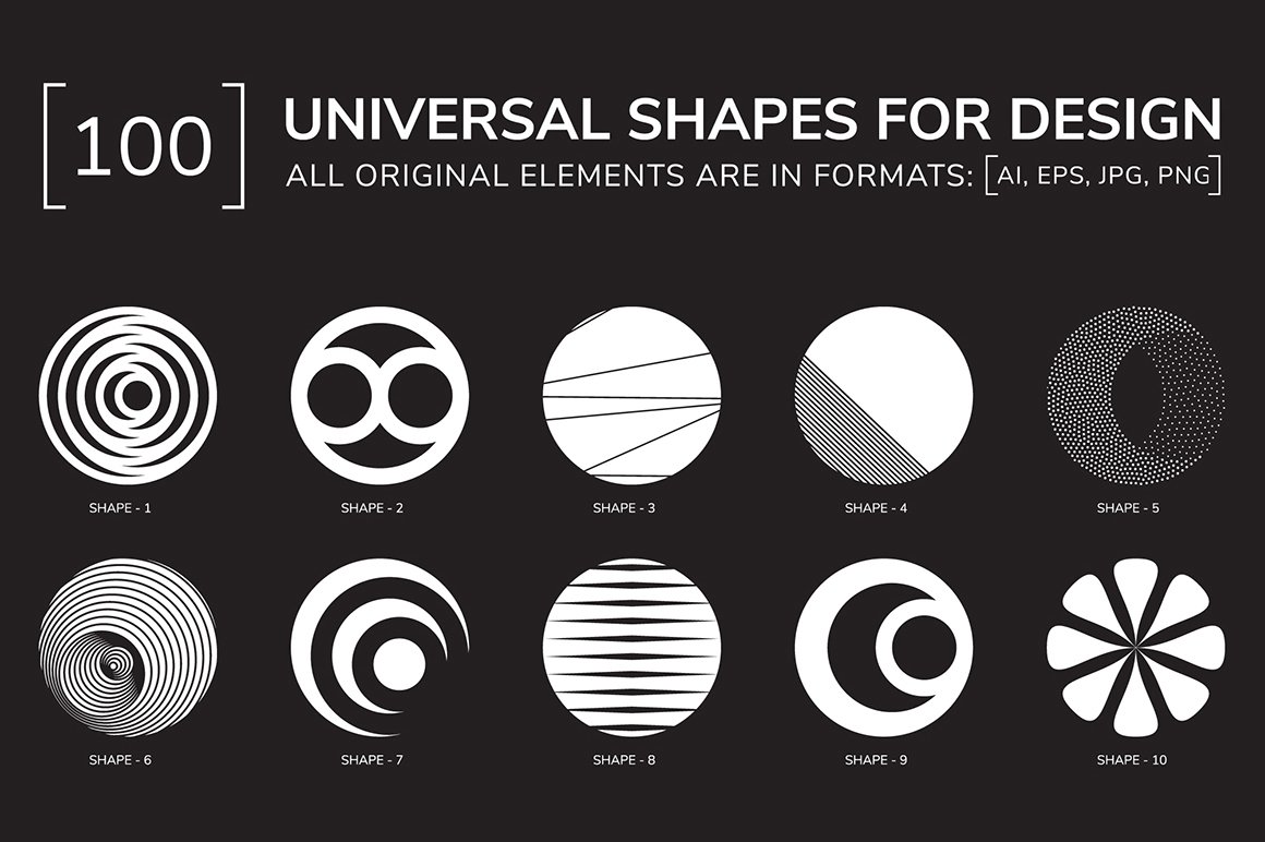100 Geometric Shapes - Part 2