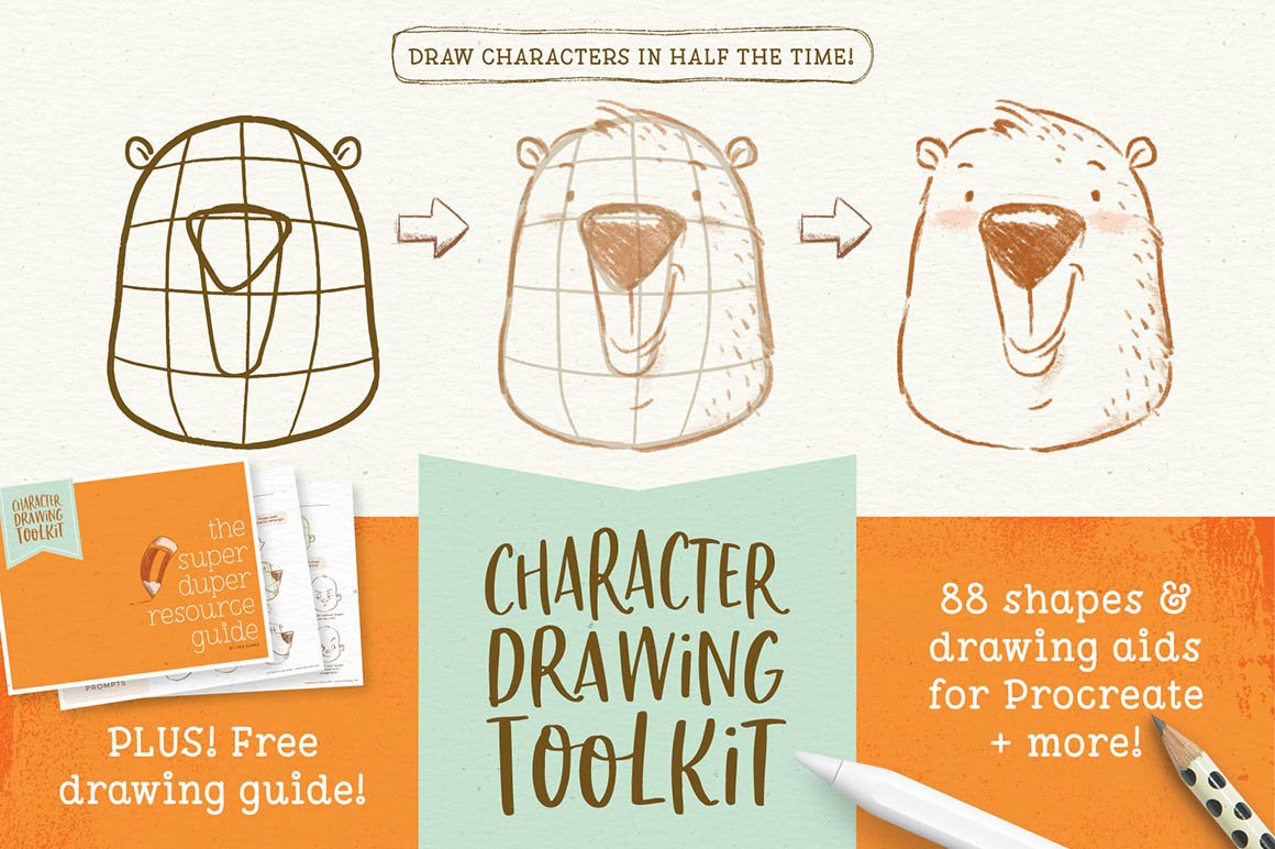 Character Drawing Toolkit - Design Cuts