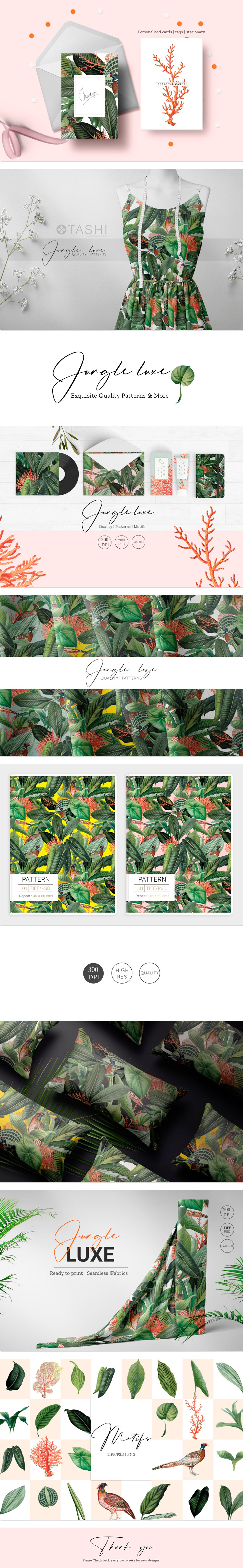 Luxurious Tropical Pattern