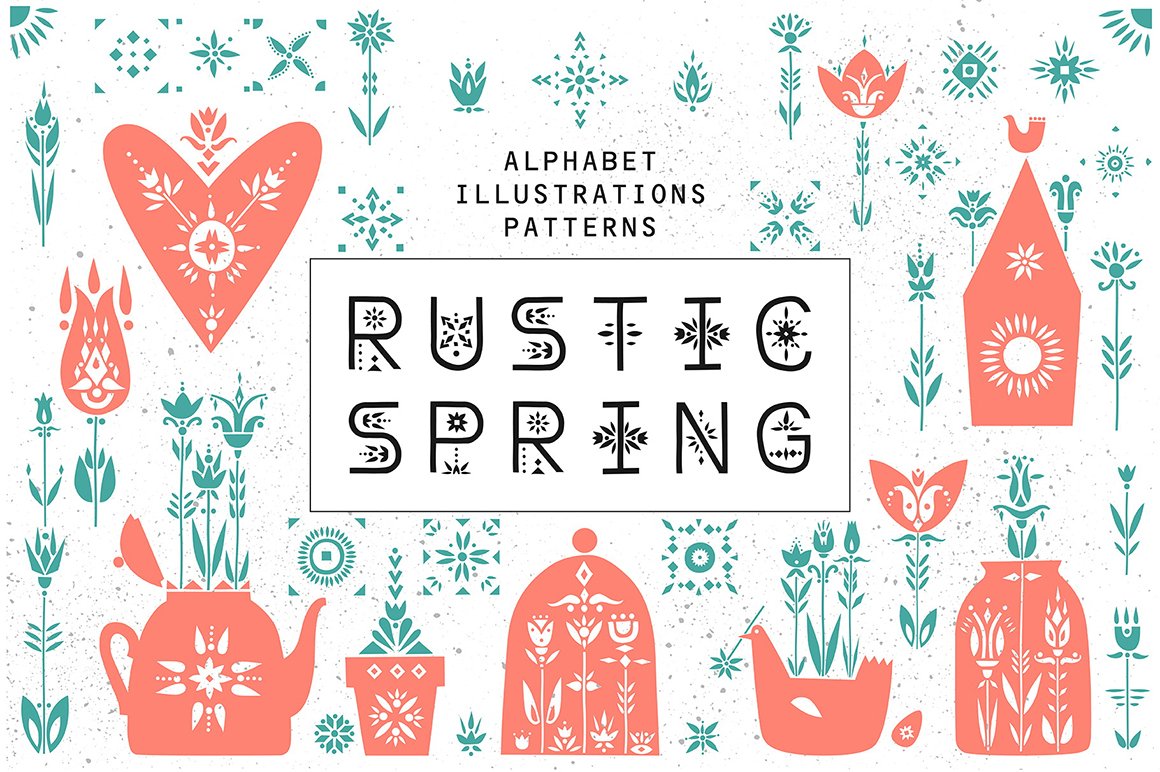 Rustic Spring - Graphic Collection