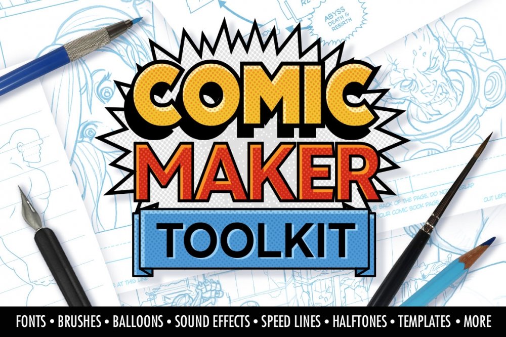 Blank Comic Book For Kids To Write Stories: Comic Book Drawing Kit For Kids  - Variety of Templates For Comic Book Drawing 150 Pages of Fun and Unique