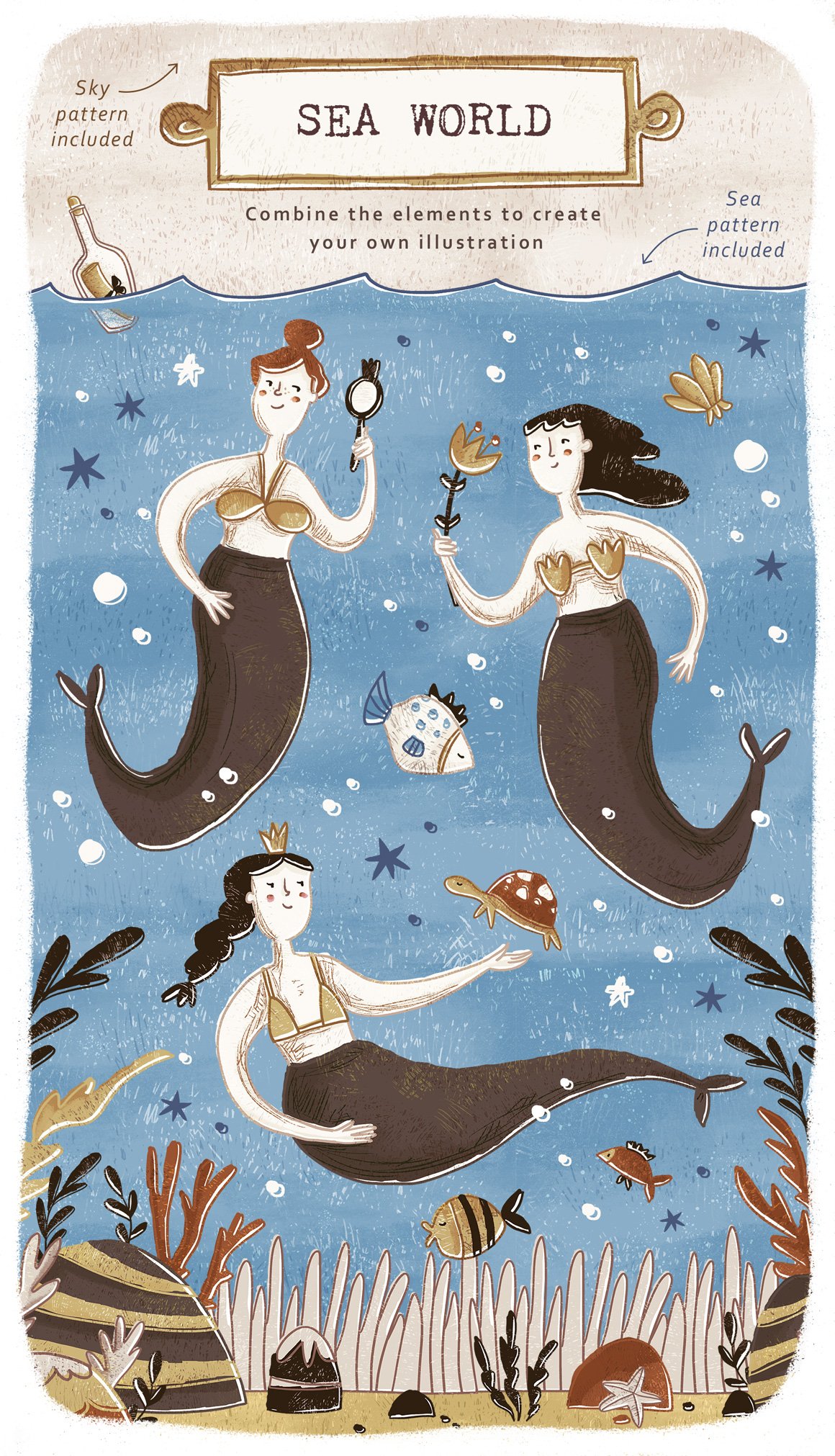 Under The Sea Collection - Mermaids