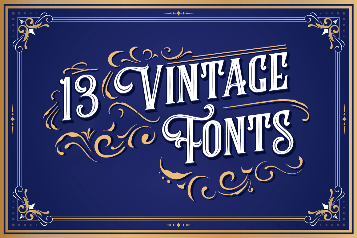 13 Best Vintage Fonts