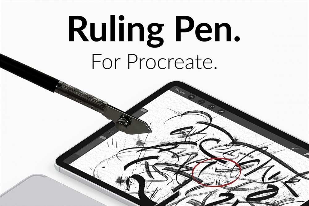 Ruling Pen For Procreate - Design Cuts