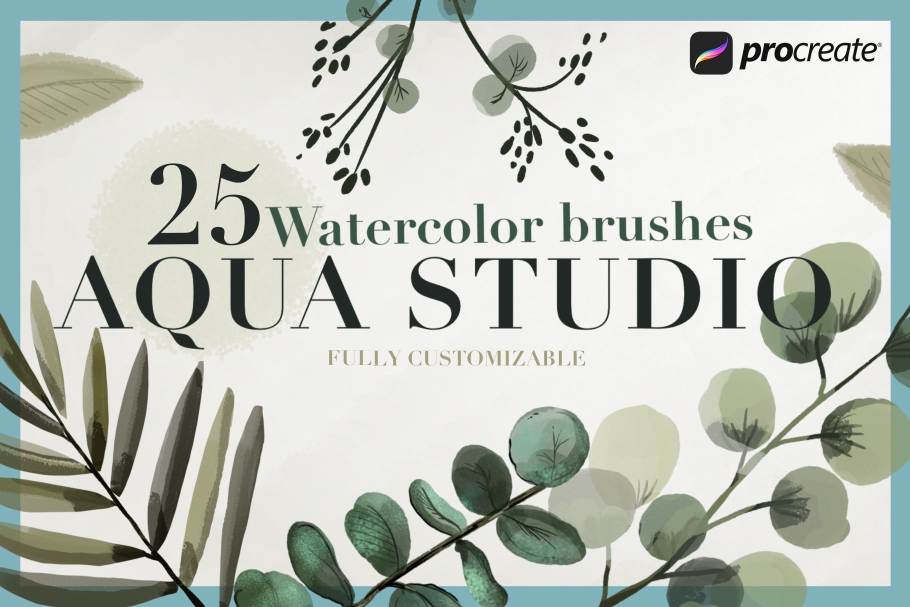 Aqua Studio Watercolor Brushes