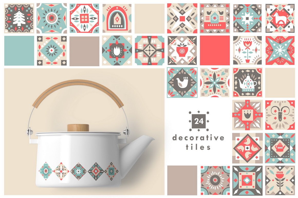 Folk Tile - Graphic Collection