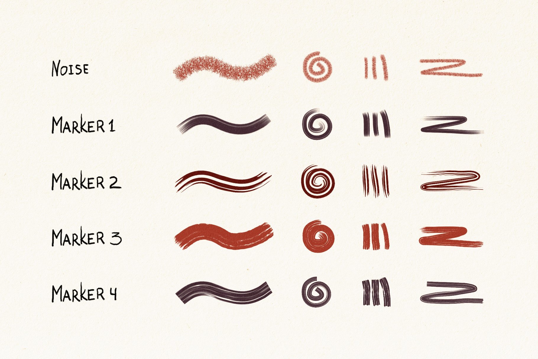 Hand-Drawn Brushes For Affinity