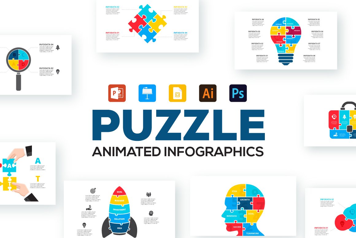 animated infographic template free download