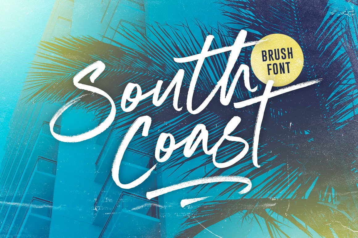 South Coast Brush Font