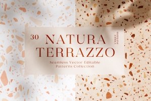 30 Terrazzo Seamless Patterns