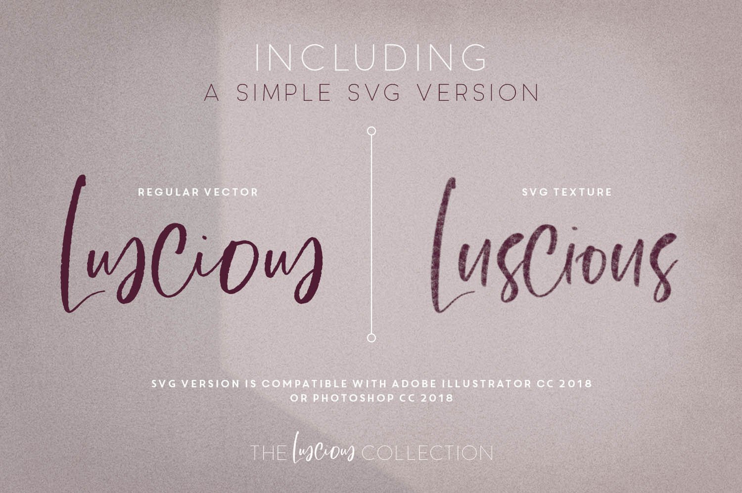 The Luscious Font Collection