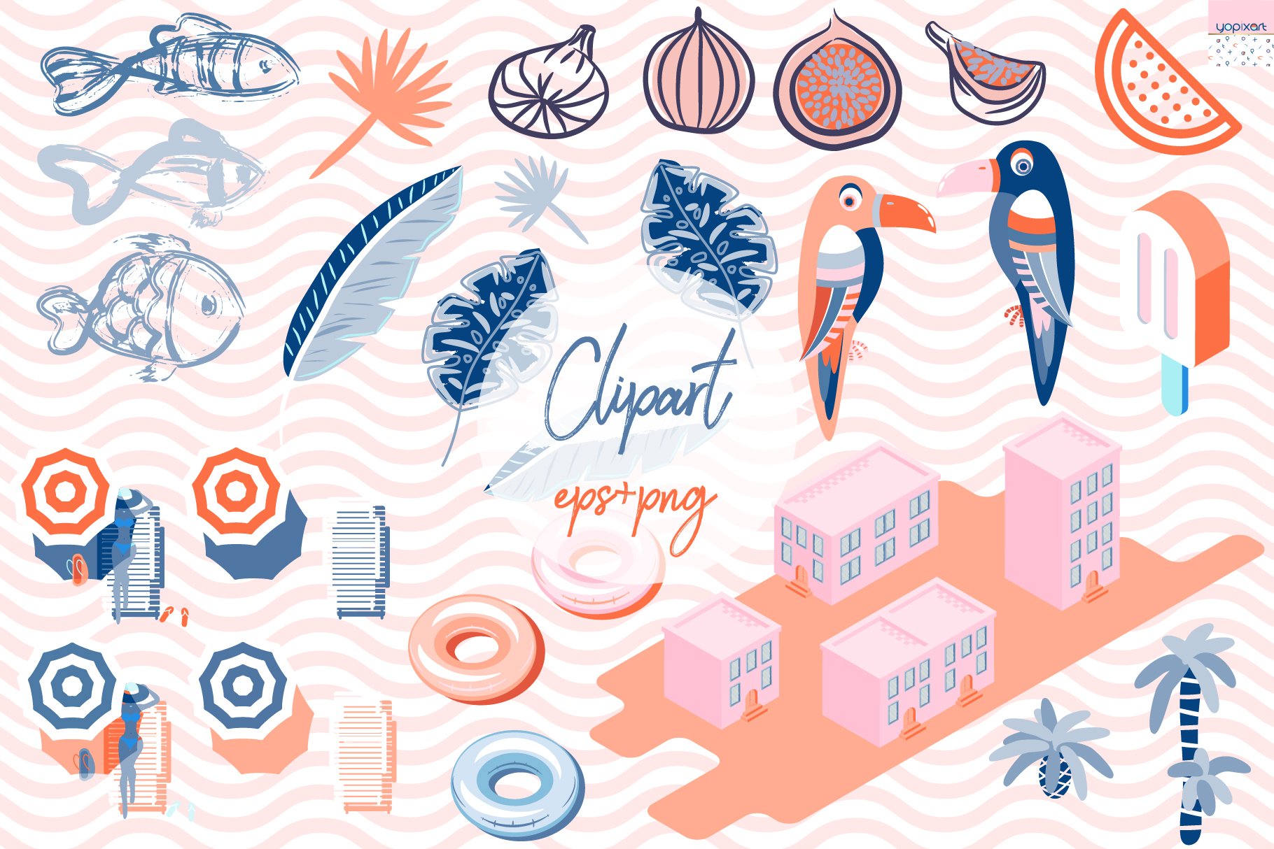 Summer Vibes - Graphics & Patterns