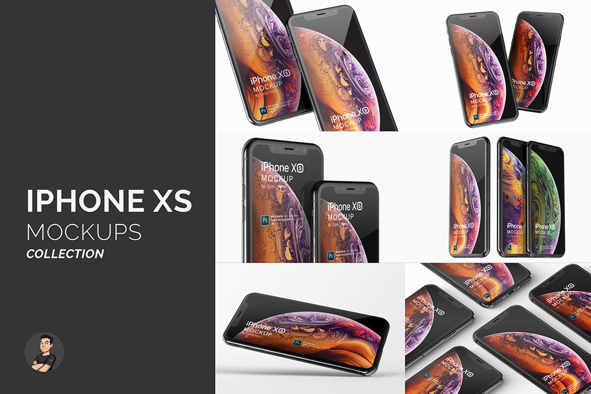 iPhone XS Mockups Collection