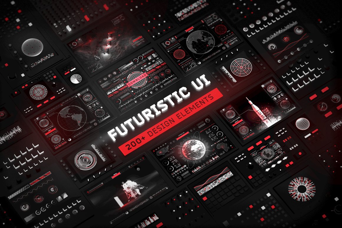 Futuristic UI Kit
