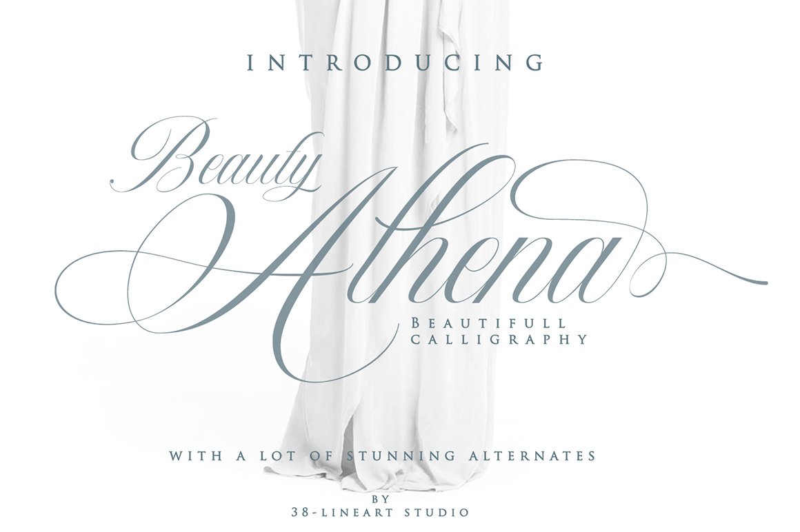Beauty Athena - Beautiful Calligraphy Font