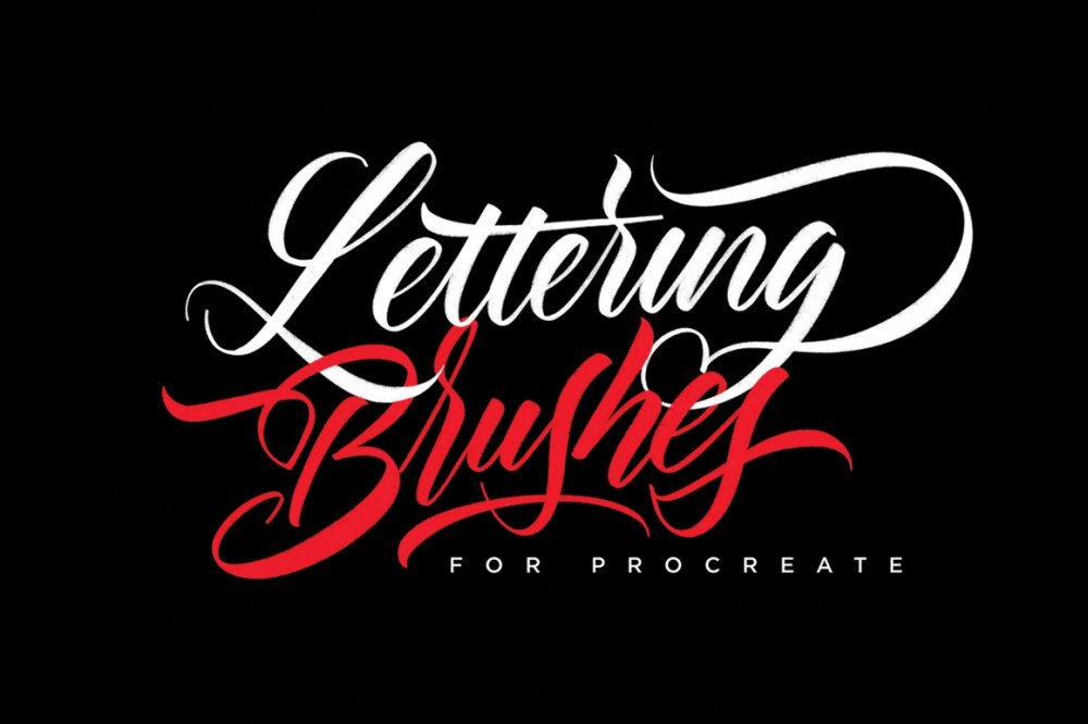 Lettering Brushes for Procreate