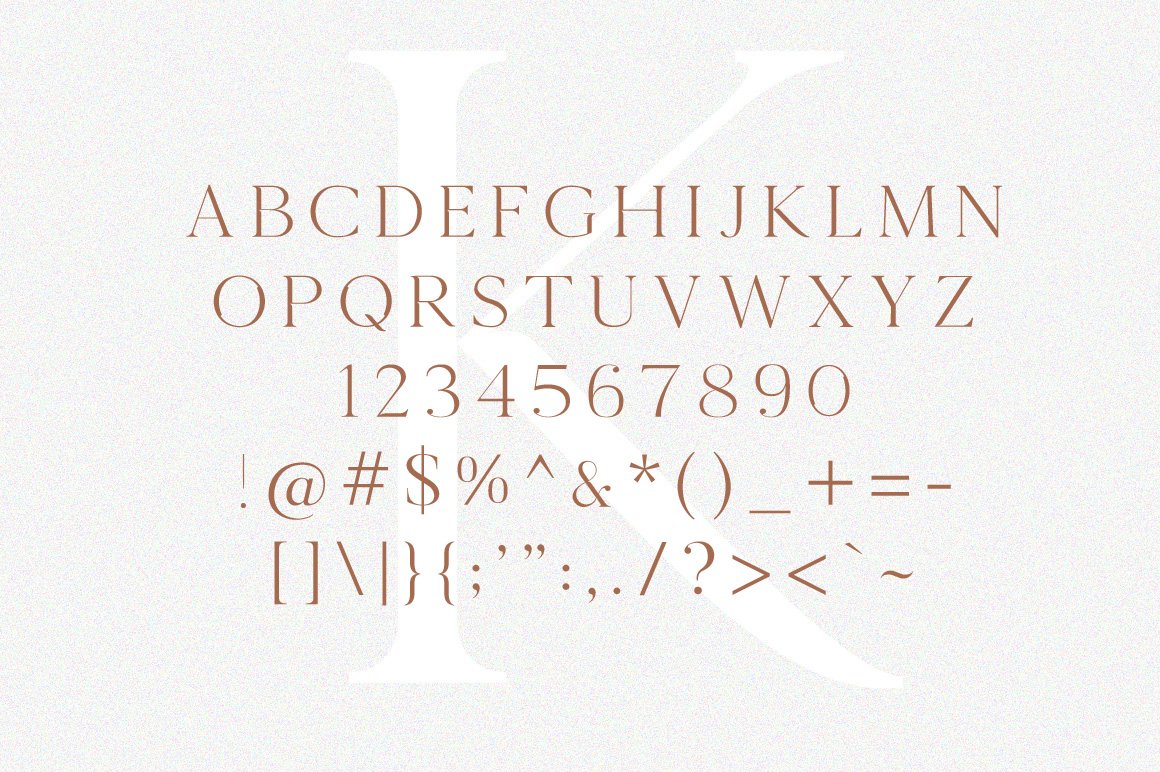 Kinfolk - Modern Serif Font