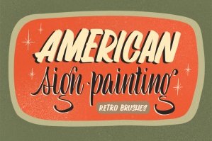 Sign Painting Brushes for Procreate