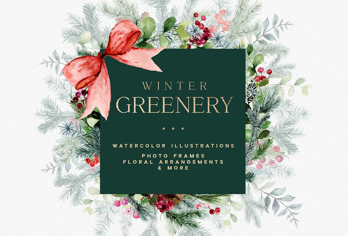 Winter Greenery - Design Cuts