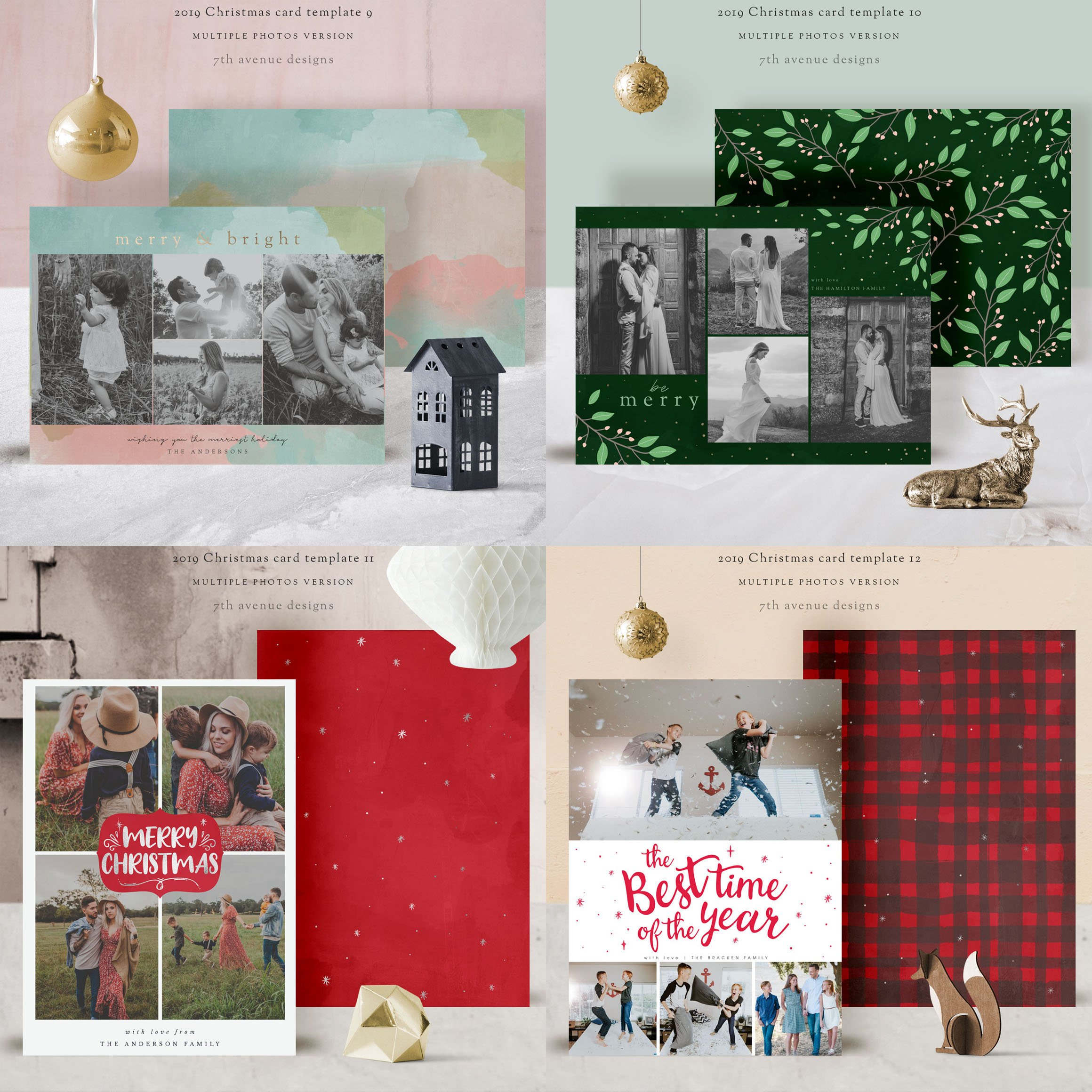 Christmas Card Multiple Photos