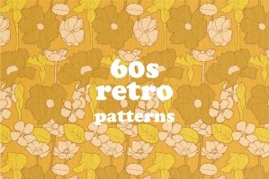 60s Retro Pattern Prints
