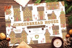 Christmas Gingerbread House Creator