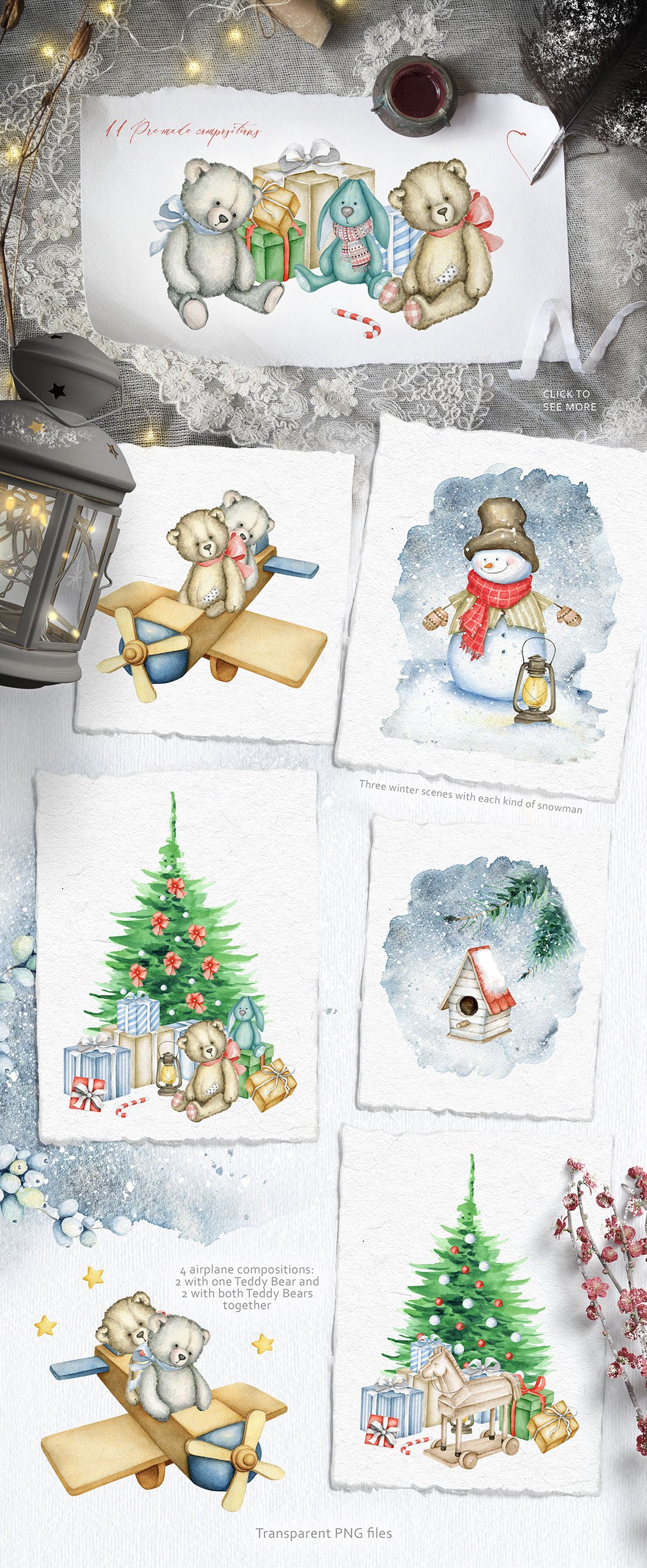 Christmas Miracle Watercolours