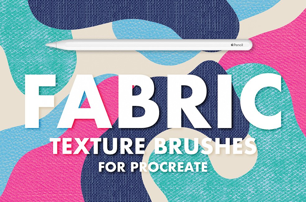 fabric texture brush procreate free